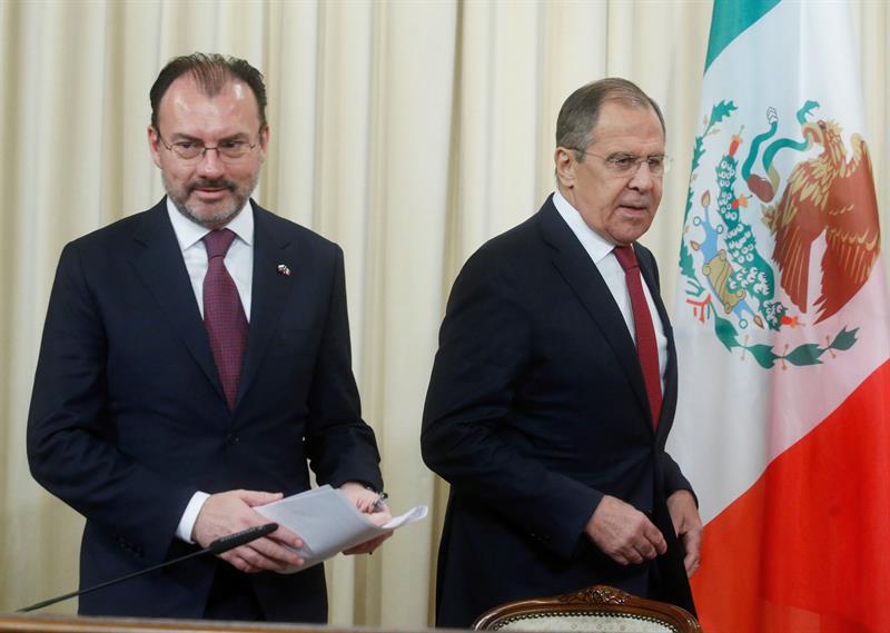  Lavrov fÃ¶rdÃ¶mer "spekulation" den mÃ¶jliga ryska interferensen i valet i Mexiko