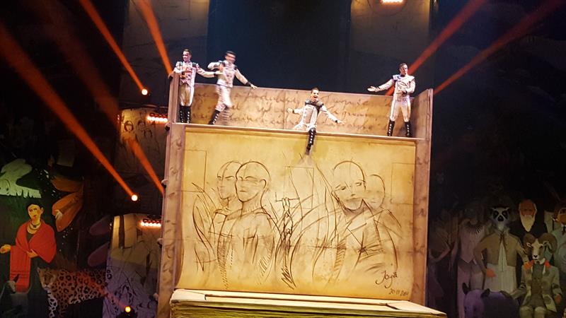  Cirque du Soleil firar tre Ã¥r i samband med traditionen i Mexiko